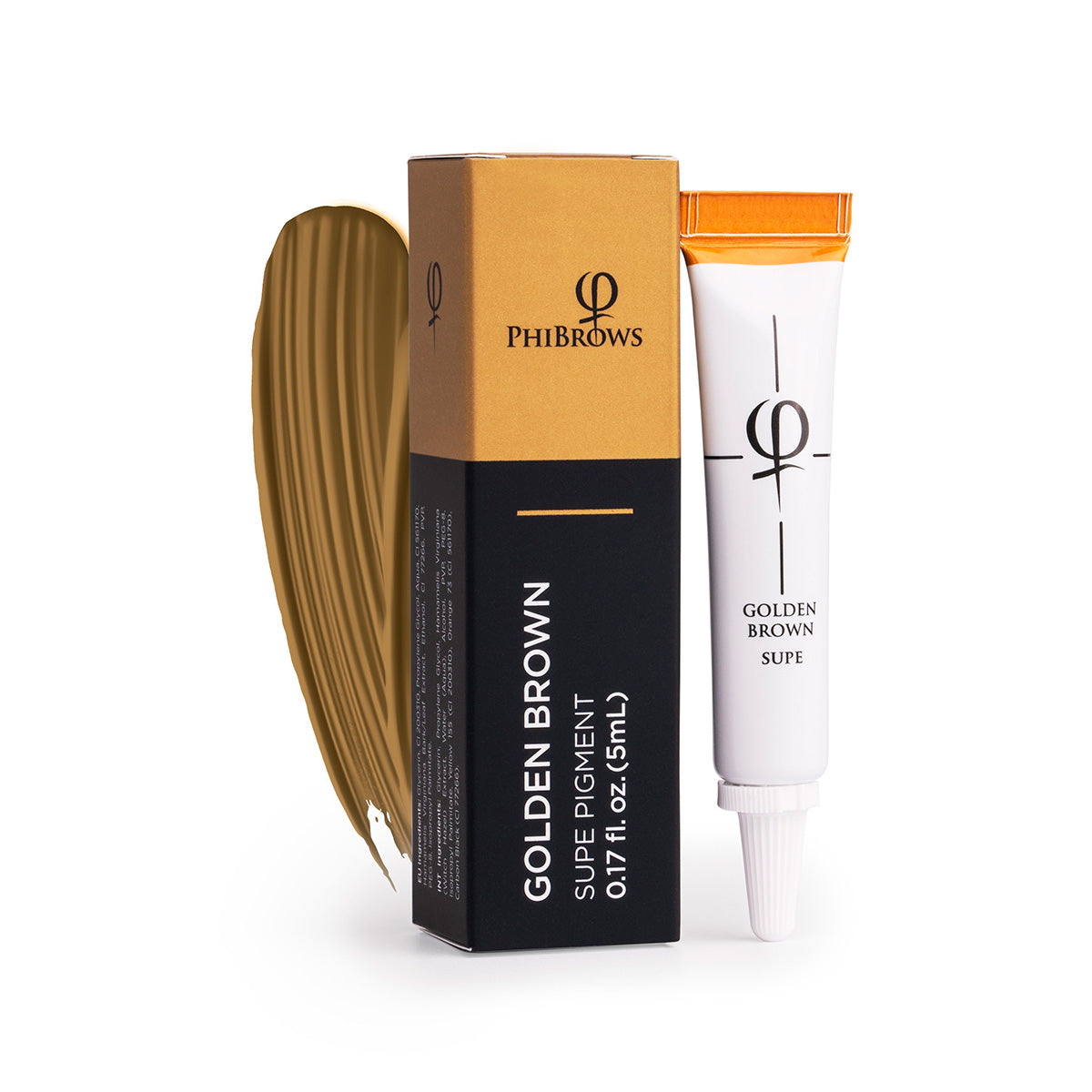 PhiBrows GoldenBrown SUPE Pigment 5ml