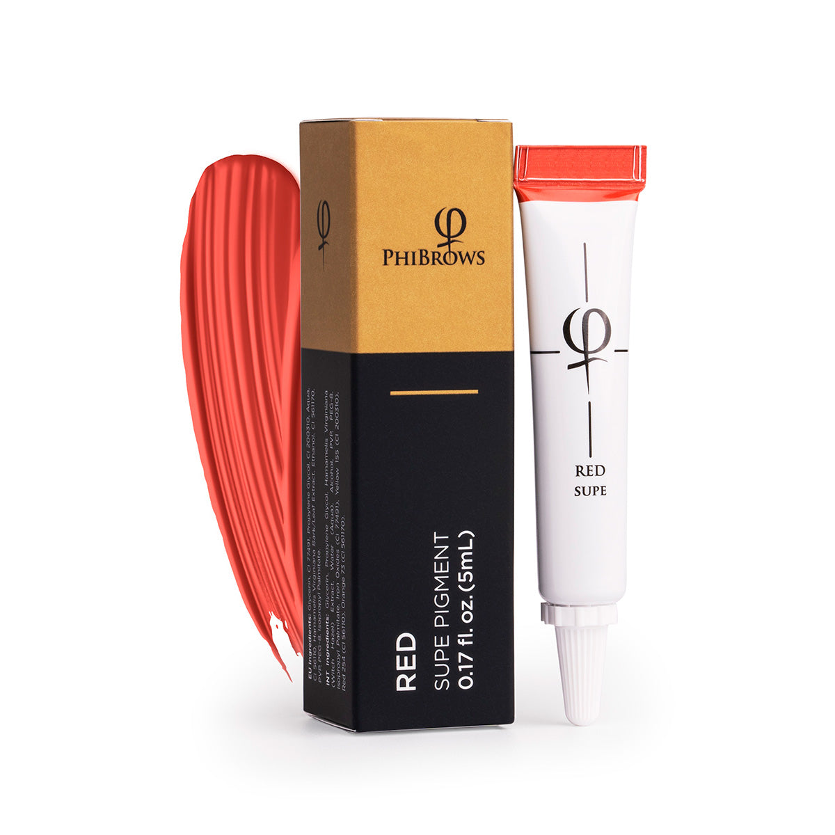 PhiBrows Red SUPE Pigment 5ml
